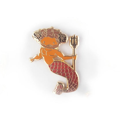 Aries Mermaid & Merman Pins