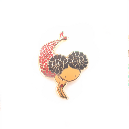 Aries Mermaid Pin