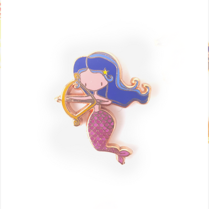 Sagittarius Mermaid Pin