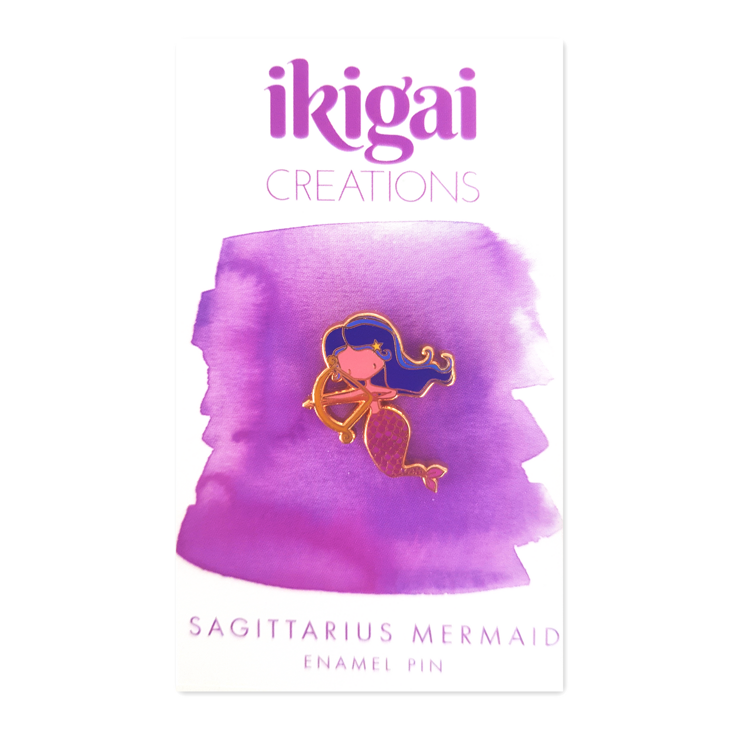 Sagittarius Mermaid Pin