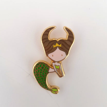 Taurus Mermaid Pin