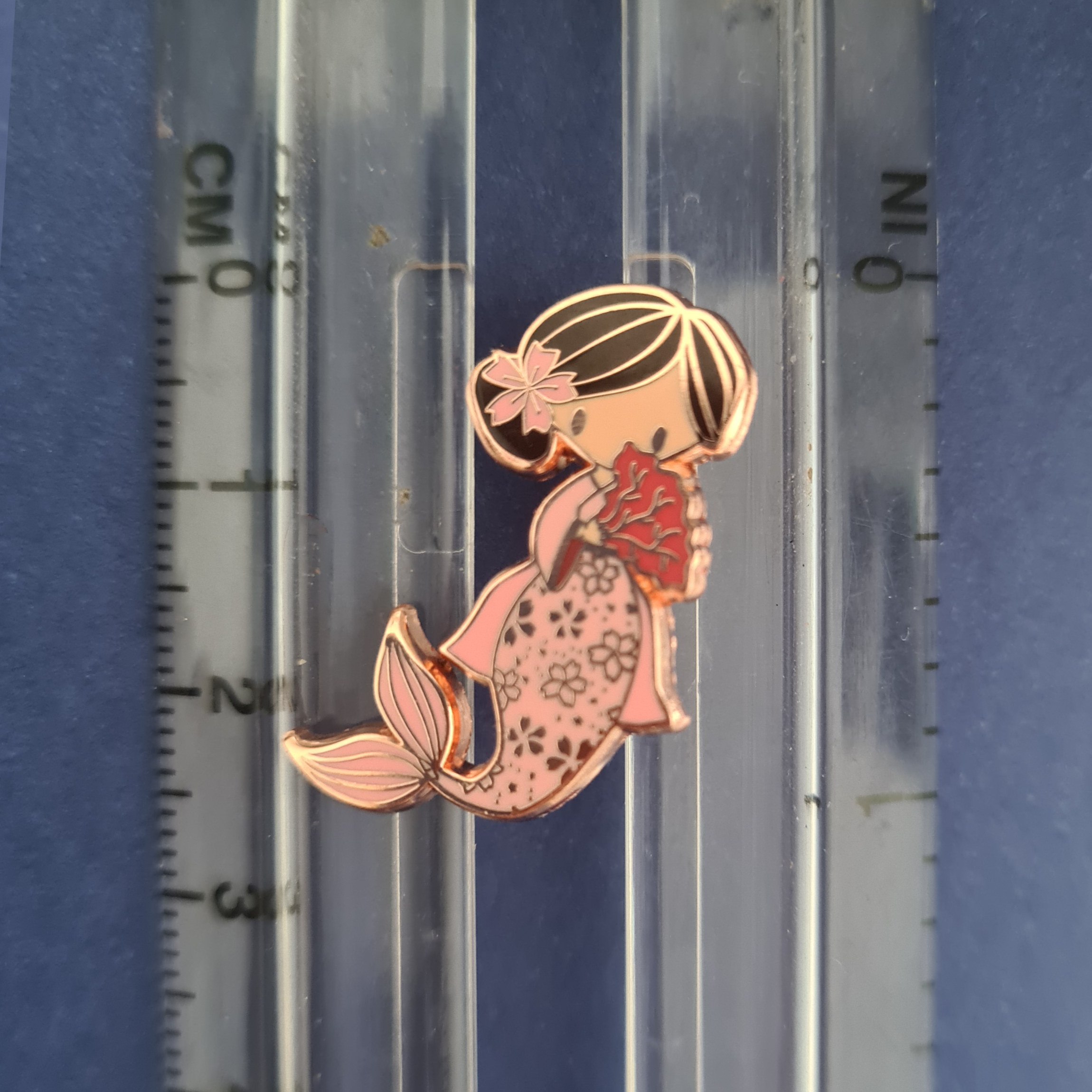 Kawaii Pin Collection, Mermaid Enamel Pin
